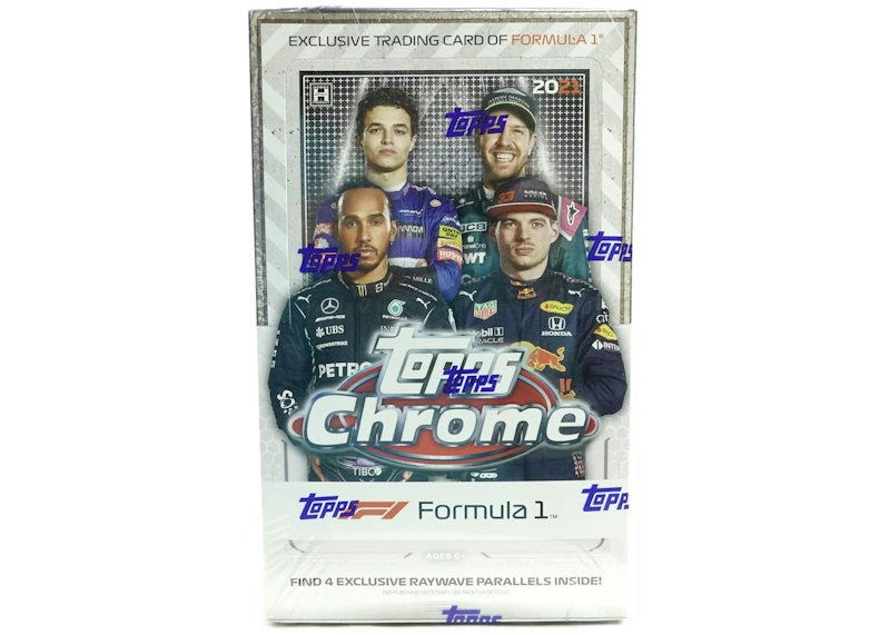 2021 Topps Chrome Formula 1 Racing Hobby Lite Box