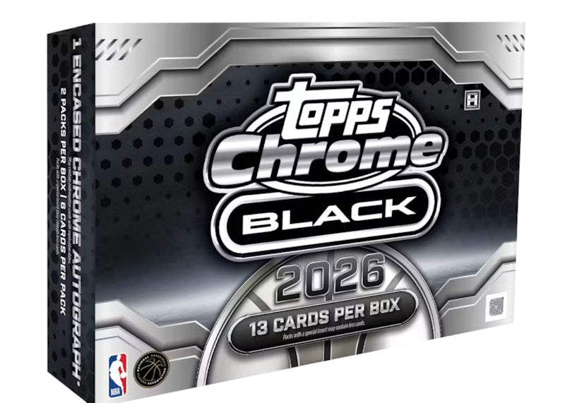 2025-26 Topps Chrome Black Basketball Hobby Box