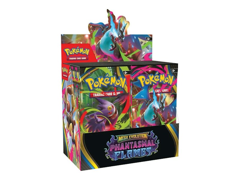 2025 Pok¨¦mon Mega Evolution Phantasmal Flames Booster Box