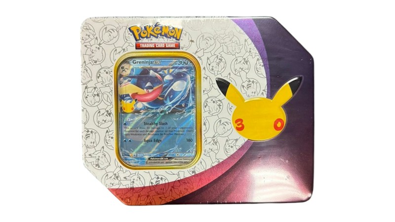 2026 Pok¨¦mon Mega Evolution 30th Celebration Greninja Tin
