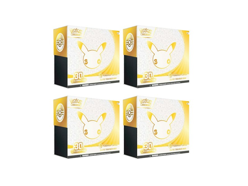 2026 Pok¨¦mon Mega Evolution 30th Celebration Pokemon Center Elite Trainer Box 4x Lot