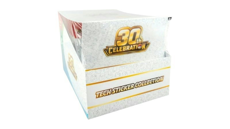 2026 Pok¨¦mon Mega Evolution 30th Celebration Sealed 12 Ct. Sticker Collection