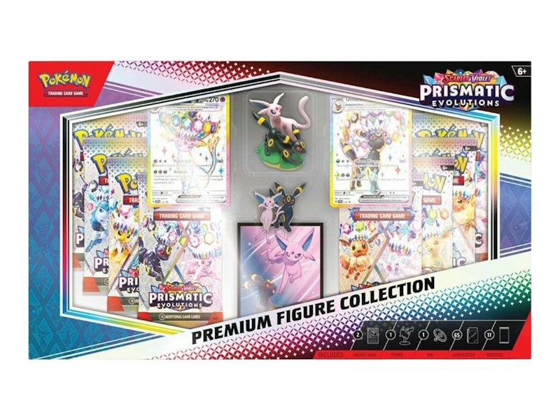 2025 Pok¨¦mon Prismatic Evolutions Premium Figure Collection Box