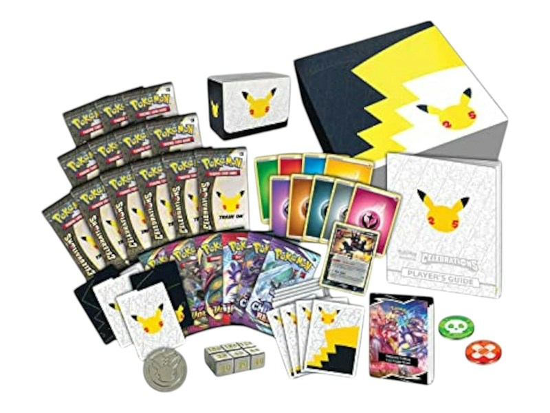 Pok¨¦mon TCG 25th Anniversary Celebrations Pok¨¦mon Center Exclusive Elite Trainer Box 4x Lot