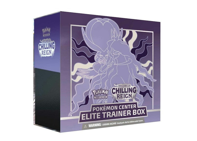 Pok¨¦mon TCG Sword & Shield Chilling Reign (Pok¨¦mon Center Exclusive) Elite Trainer Box (Shadow Rider Calyrex)