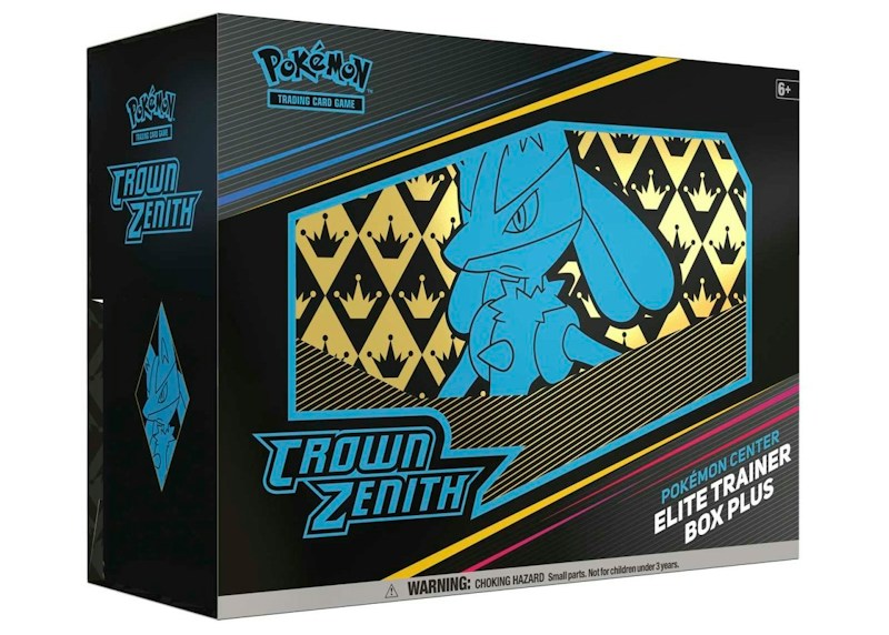Pok¨¦mon TCG Sword & Shield Crown Zenith Pok¨¦mon Center Elite Trainer Box Plus