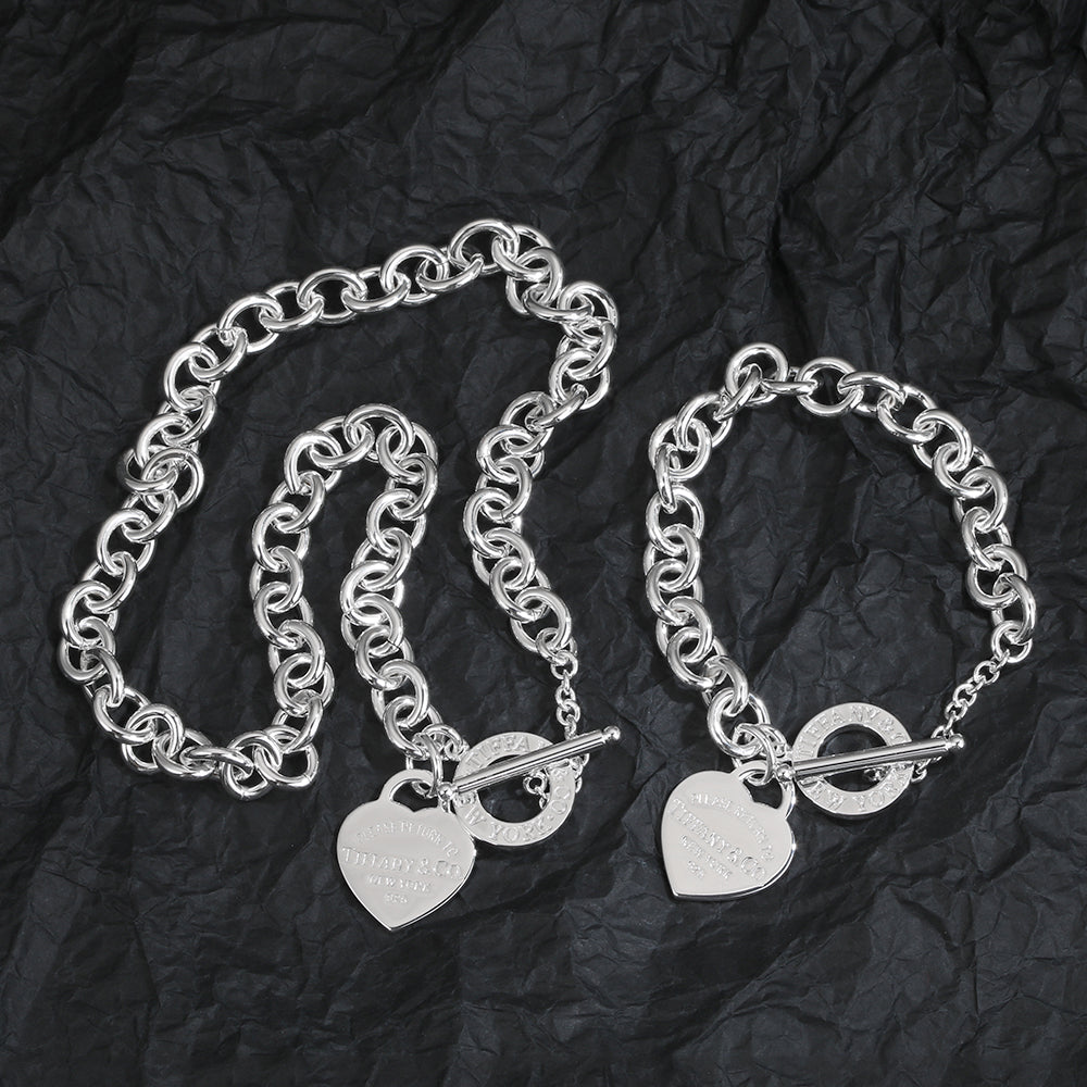 Tiffany Heart Tag 18K Gold Necklace