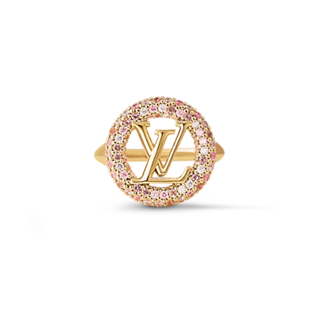 Louis Vuitton Louise Tresor 18K Gold Ring