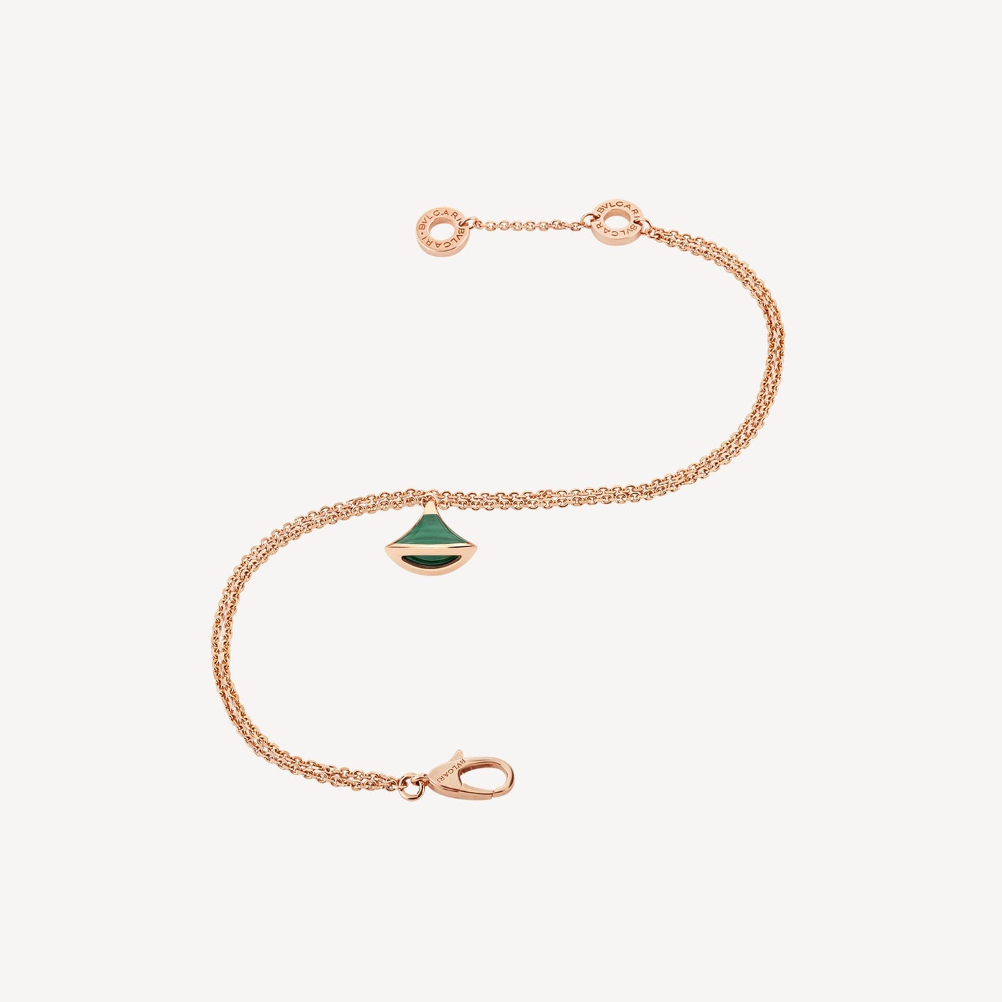 DIVAS' DREAM Malachite 18K Gold Bracelet