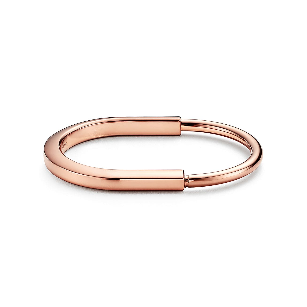 Tiffany Lock Bangle 18K Gold Bracelet