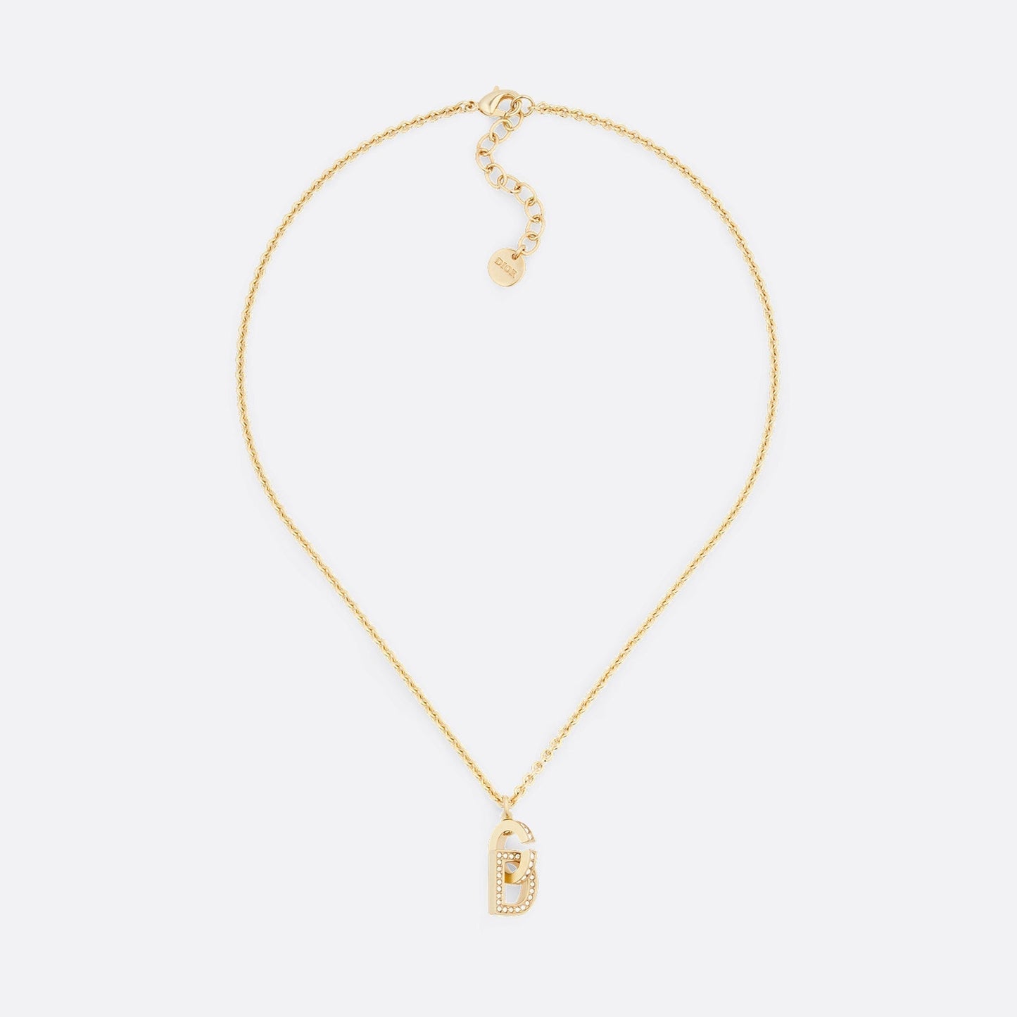 Dior Lock 18K Gold Necklace