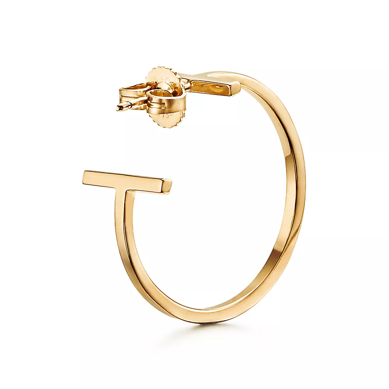 Tiffany Hoop 18K Gold Earrings
