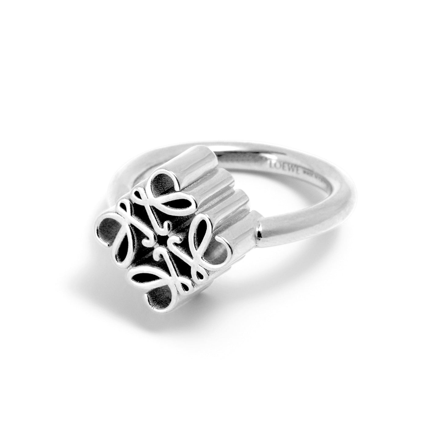 LOEWE Anagram Single Anagram 18K Gold Ring