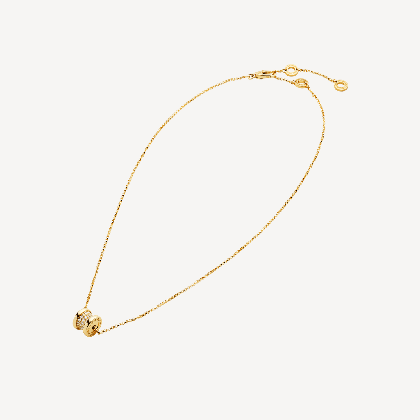 B.zero1 Diamonds 18K Gold Necklace