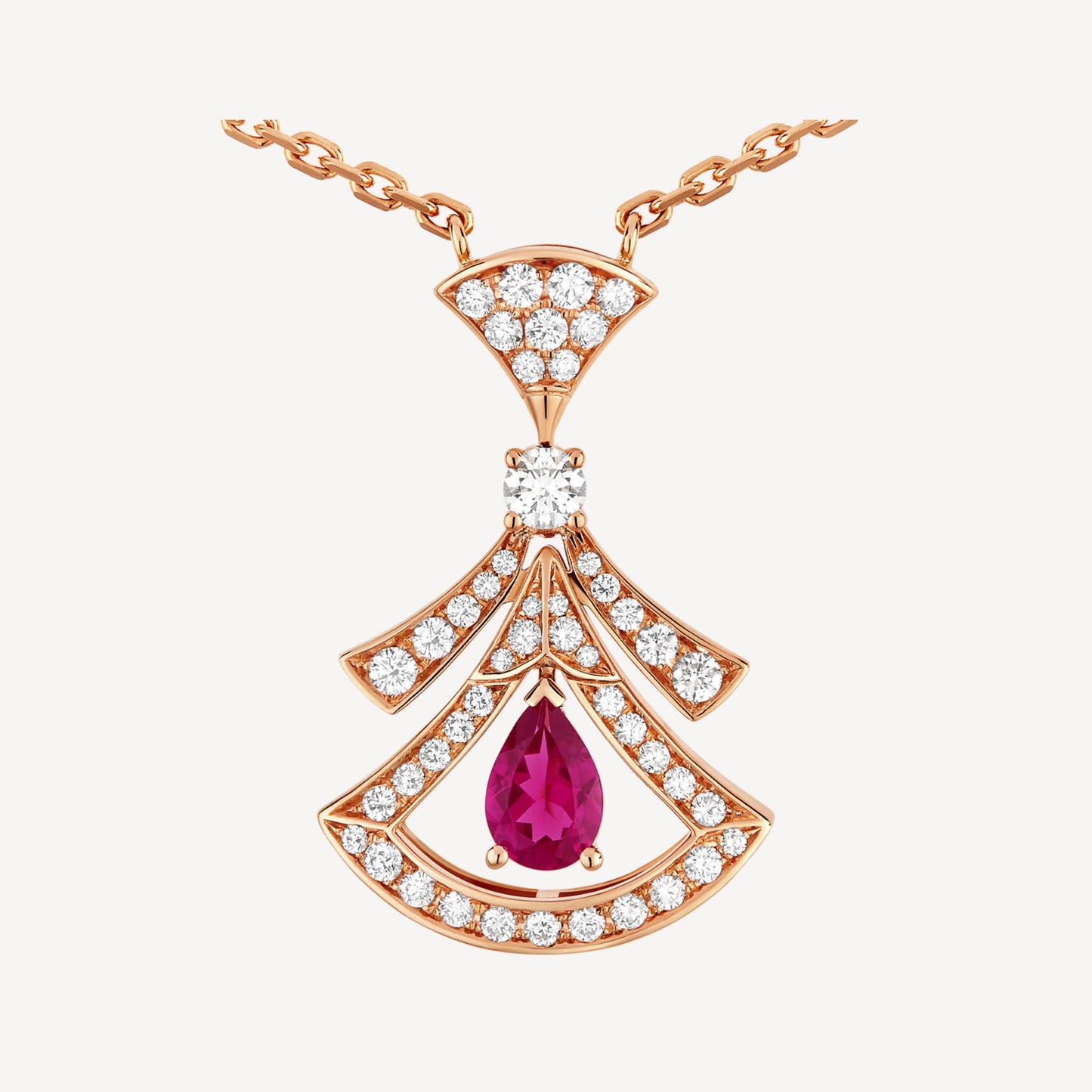 Bvlgari BVLGARI Dream Pearls Diamond 18K Gold Necklace