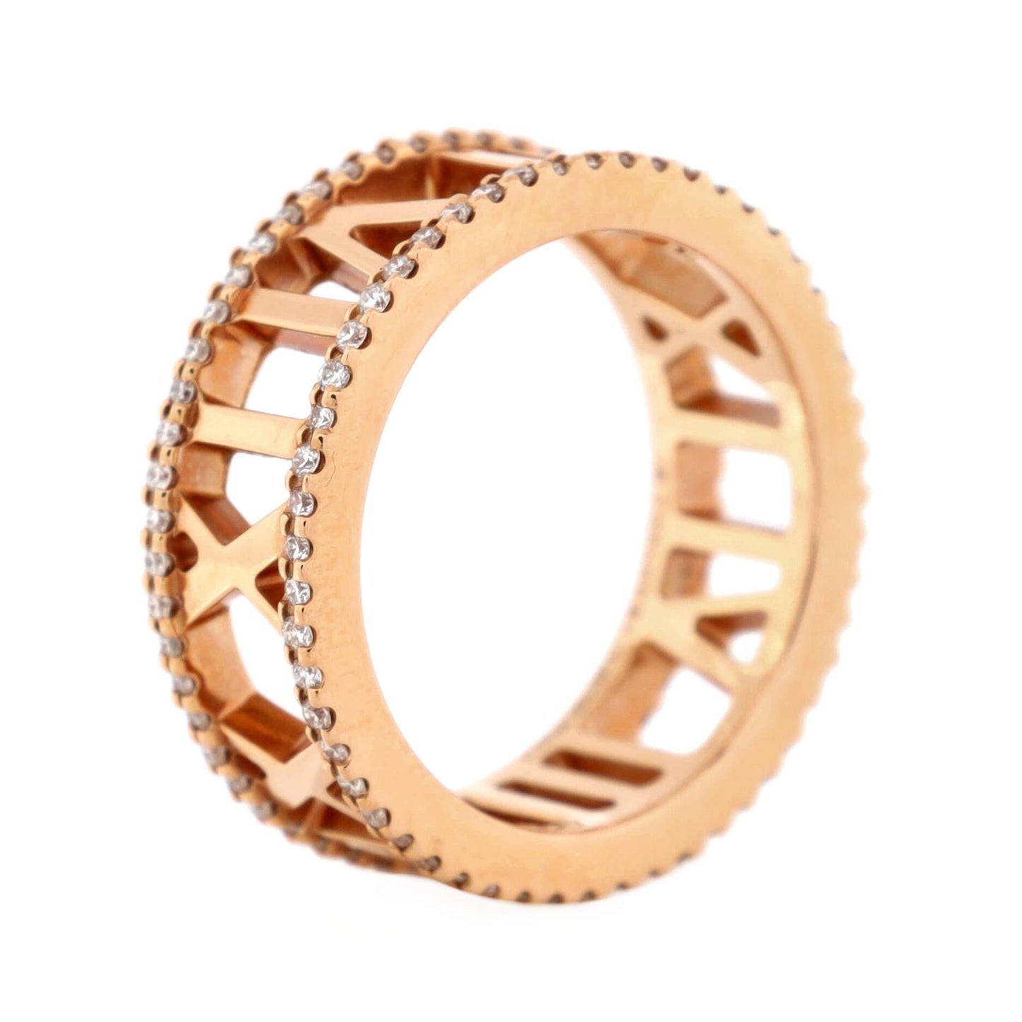 Tiffany Atlas Diamond 18K Gold Ring