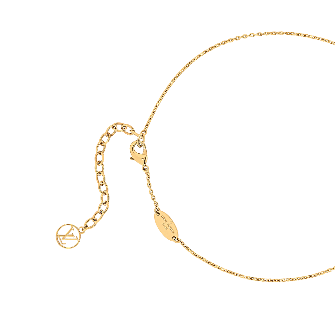 Louis Vuitton Vivienne 18K Gold Necklace