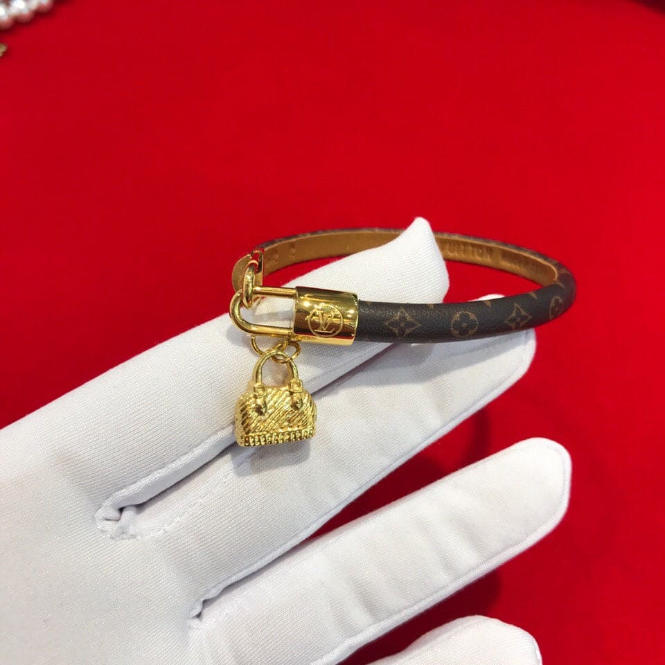 Louis Vuitton Alma 18K Gold Bracelet