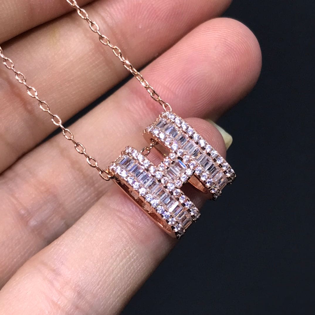 Hermes Diamonds 18K Gold Necklace