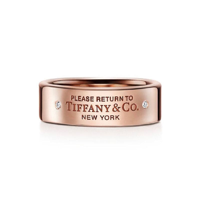 Tiffany Narrow 18K Gold Ring
