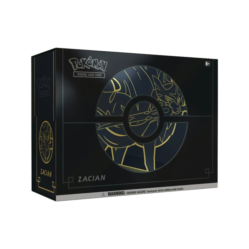 2020 Pokemon TCG Sword & Shield Elite Trainer Box Plus Zacian