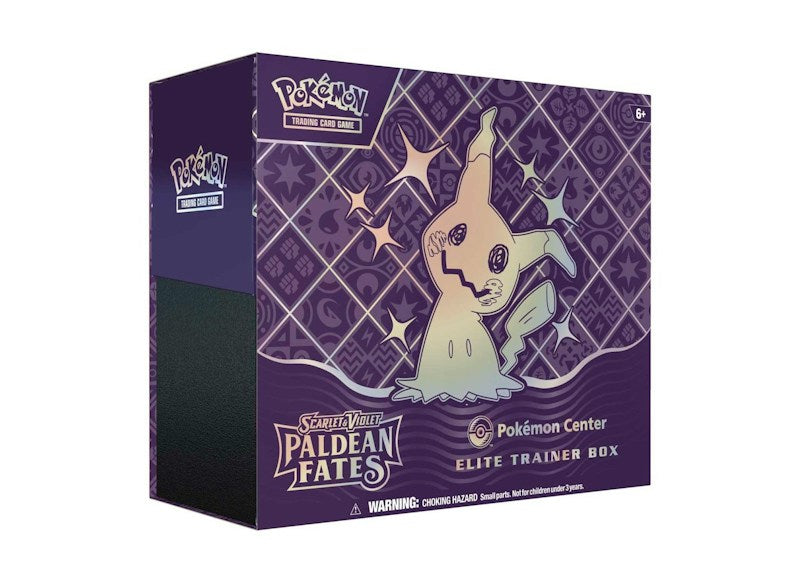 2024 Pok¨¦mon Scarlet & Violet Paldean Fates Pokemon Center Elite Trainer Box