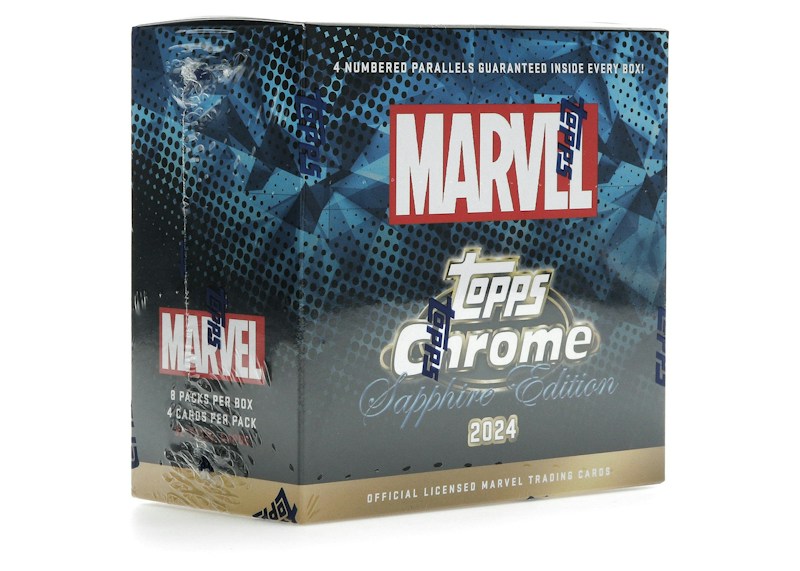 2024 Topps Chrome Sapphire Marvel Hobby Box