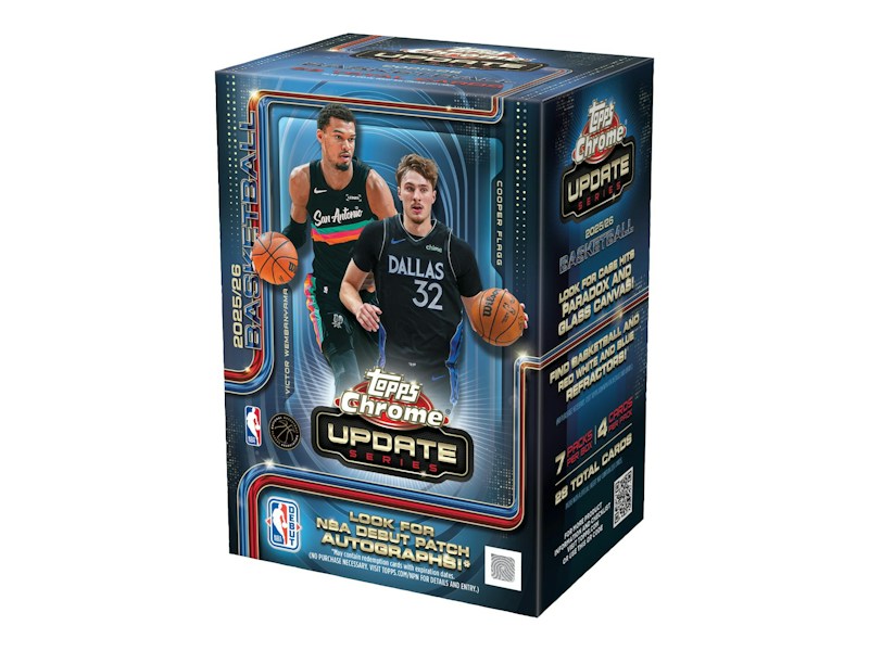 2025-26 Topps Chrome Update Basketball Value Box