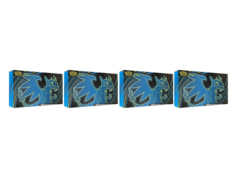 2025 Pok¨¦mon Mega Evolution Charizard X ex Ultra-Premium Collection 4x Lot