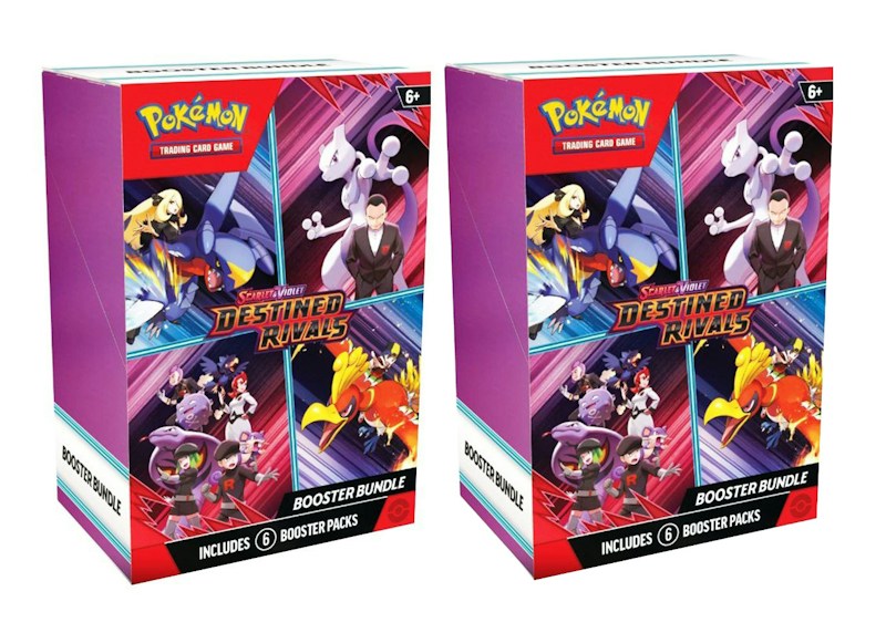 2025 Pok¨¦mon Scarlet & Violet Destined Rivals Booster Bundle 2x Lot