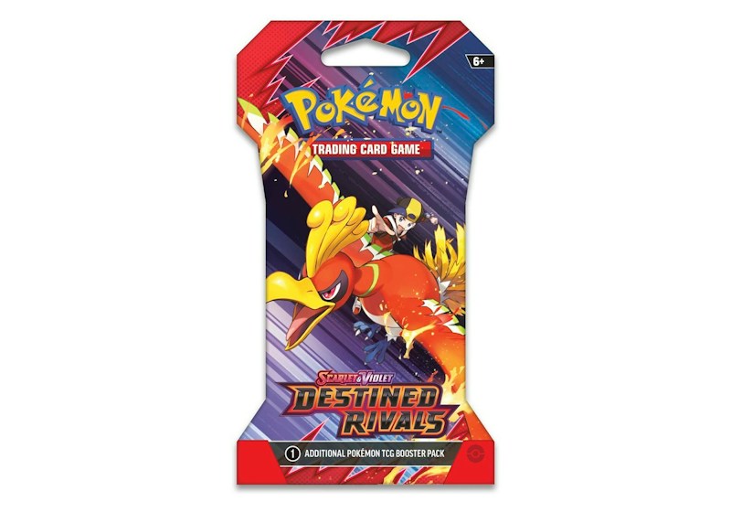 2025 Pok¨¦mon Scarlet & Violet Destined Rivals Booster Pack (Artwork May Vary)