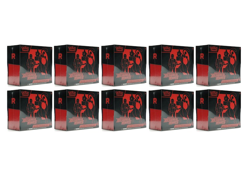 2025 Pok¨¦mon Scarlet & Violet Destined Rivals Elite Trainer Box 10x Lot