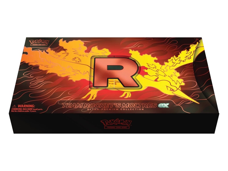 2025 Pok¨¦mon Team Rocket Moltres ex Ultra-Premium Collection