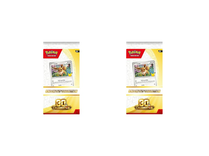 2026 Pok¨¦mon Mega Evolution 30th Celebration Knock Out Collection 2x Lot
