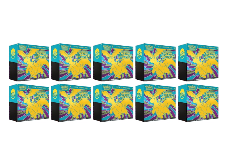 2026 Pok¨¦mon Mega Evolution Ascended Heroes Elite Trainer Box 10x Lot