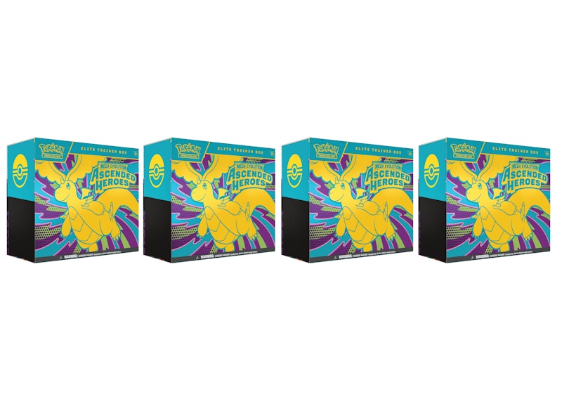 2026 Pok¨¦mon Mega Evolution Ascended Heroes Elite Trainer Box 4x Lot