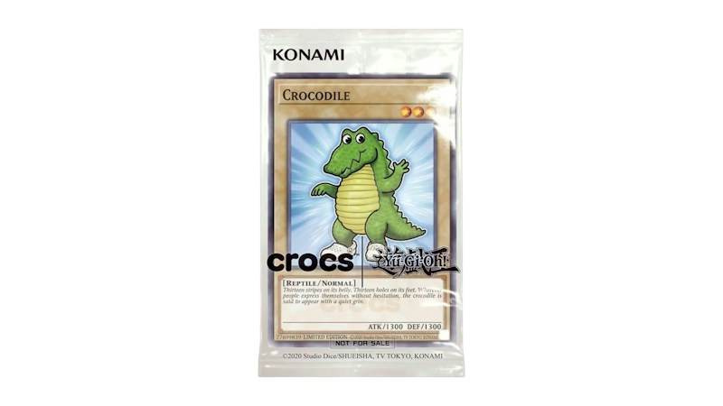 2026 Yu-Gi-Oh Crocodile Limited Edition Promo Card ungraded