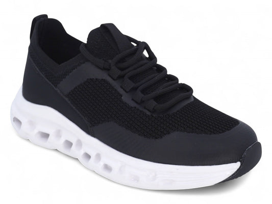 Women`s Black Low Cut Sneaker
