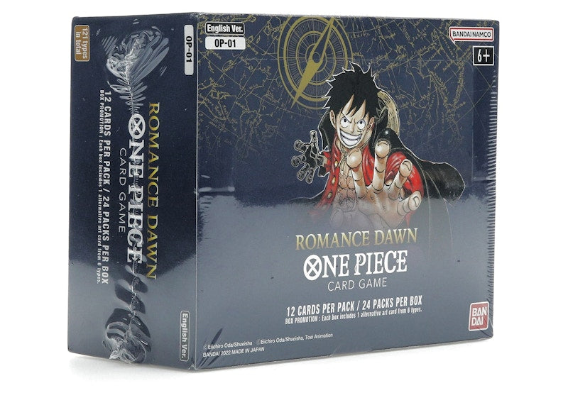 Bandai One Piece Card Game Romance Dawn Booster Box (OP-01) (English)