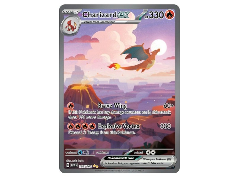 Charizard ex 2023 Pok¨¦mon Scarlet & Violet 151 Special Illustration Rare 151/199 Ungraded