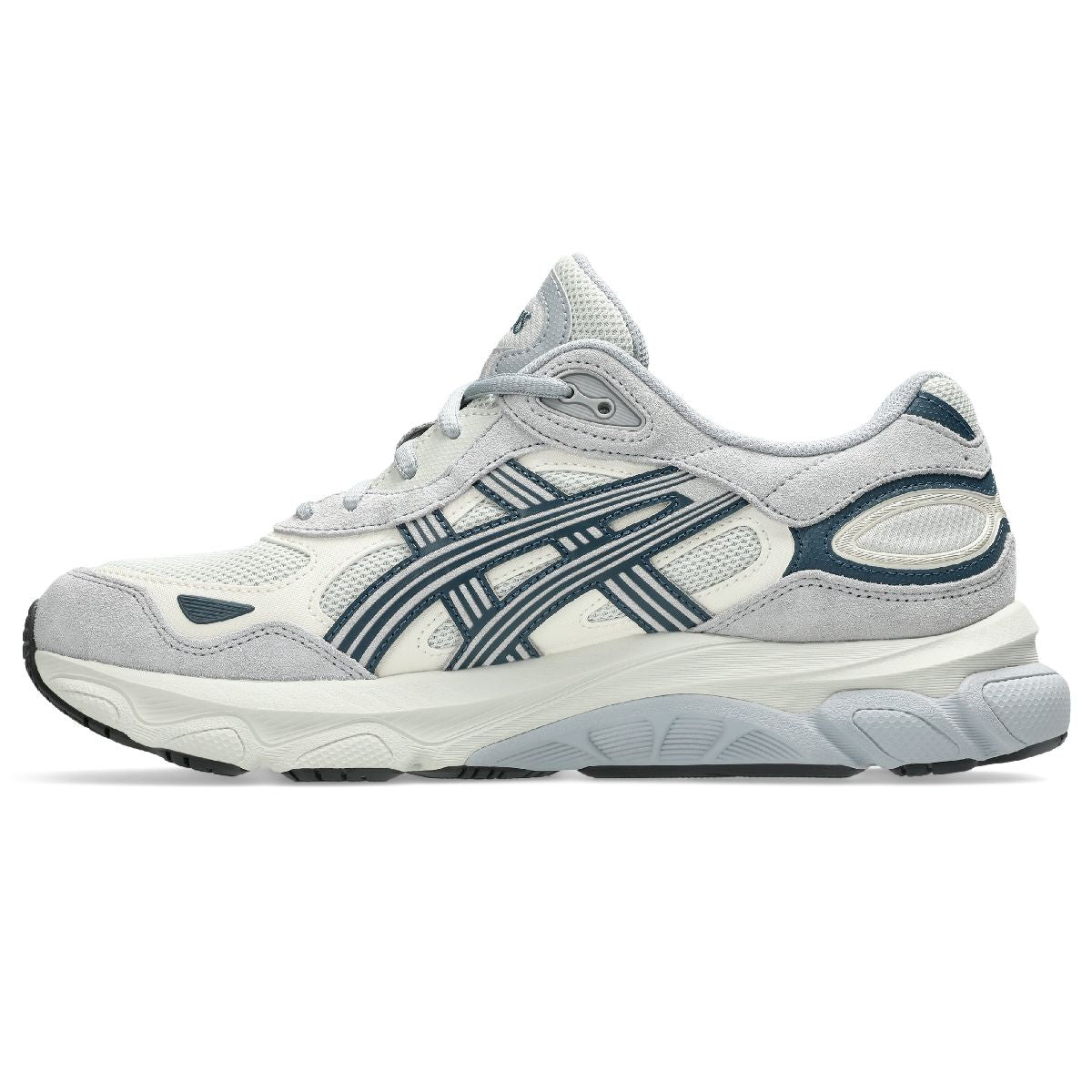 Asics womens shoes  neutral running shoes mens  sneakers Gel-NYC ¨C Cream/Light Grey/Teal Sneaker
