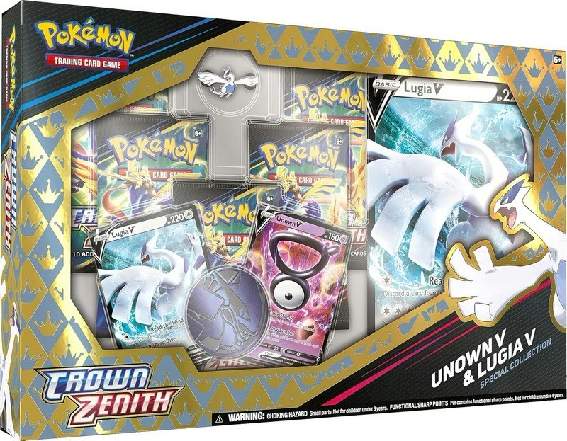 Pok¨¨mon Crown Zenith Special Unown & Lugia Collection Box