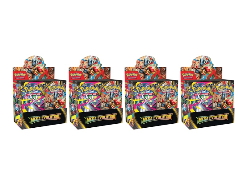 Pok¨¦mon Mega Evolution Base Set Booster Box (36 Boosters) 4x Lot