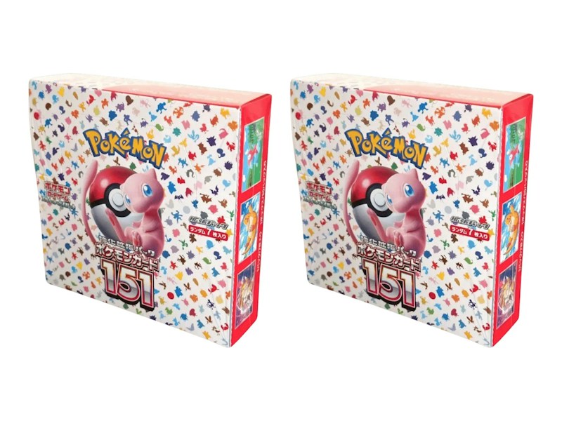 Pok¨¦mon Scarlet & Violet 151 Booster Box (Japanese) 2x Lot