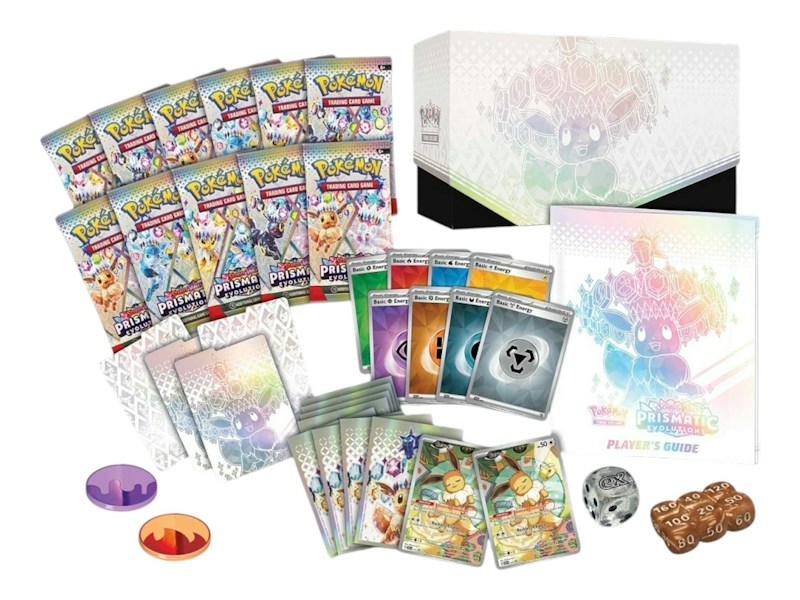 Pok¨¦mon Scarlet & Violet Prismatic Evolutions Pokemon Center Elite Trainer Box 2x Lot