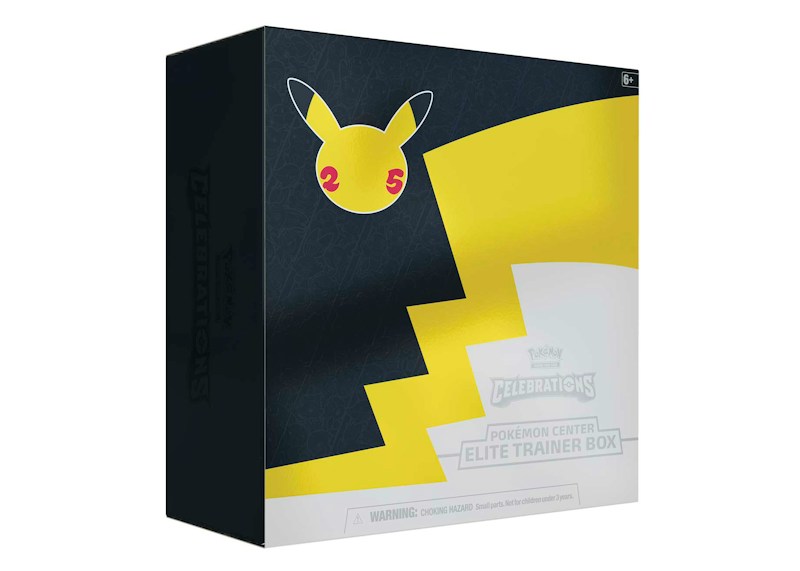 Pok¨¦mon TCG 25th Anniversary Celebrations Pok¨¦mon Center Exclusive Elite Trainer Box