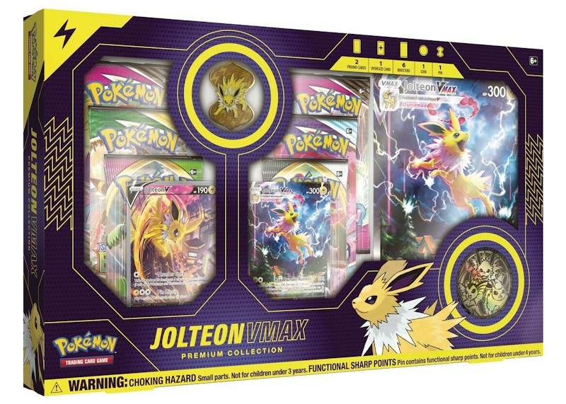 Pok¨¦mon TCG Jolteon V VMAX Premium Collection Box (US Version)