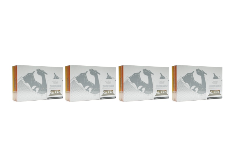 Pokemon TCG Sword & Shield Charizard Ultra-Premium Collection Box 4x Lot
