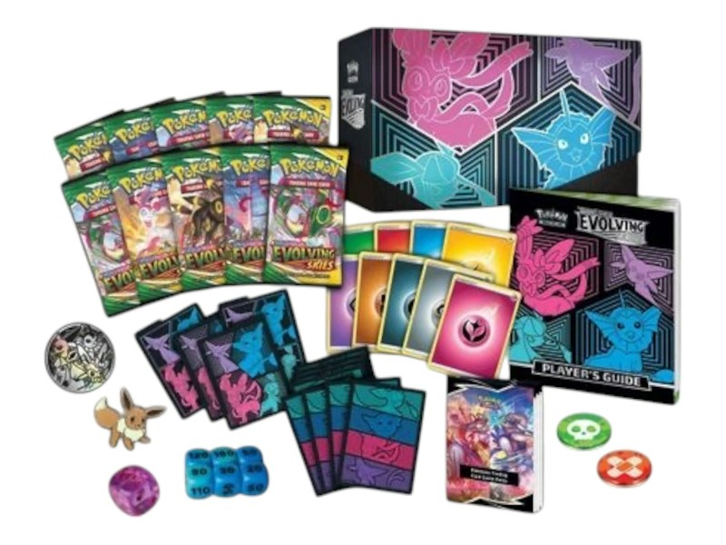 Pok¨¦mon TCG Sword & Shield Evolving Skies Pok¨¦mon Center Elite Trainer Box (Glaceon/Vaporeon/Sylveon/Espeon)
