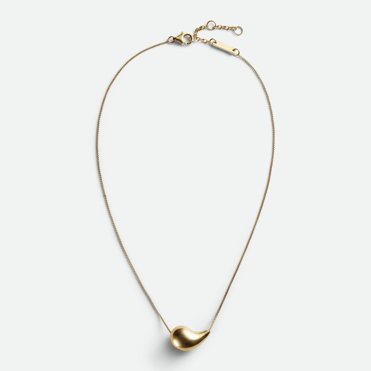 Bvlgari Drop Pendant 18K Gold Necklace